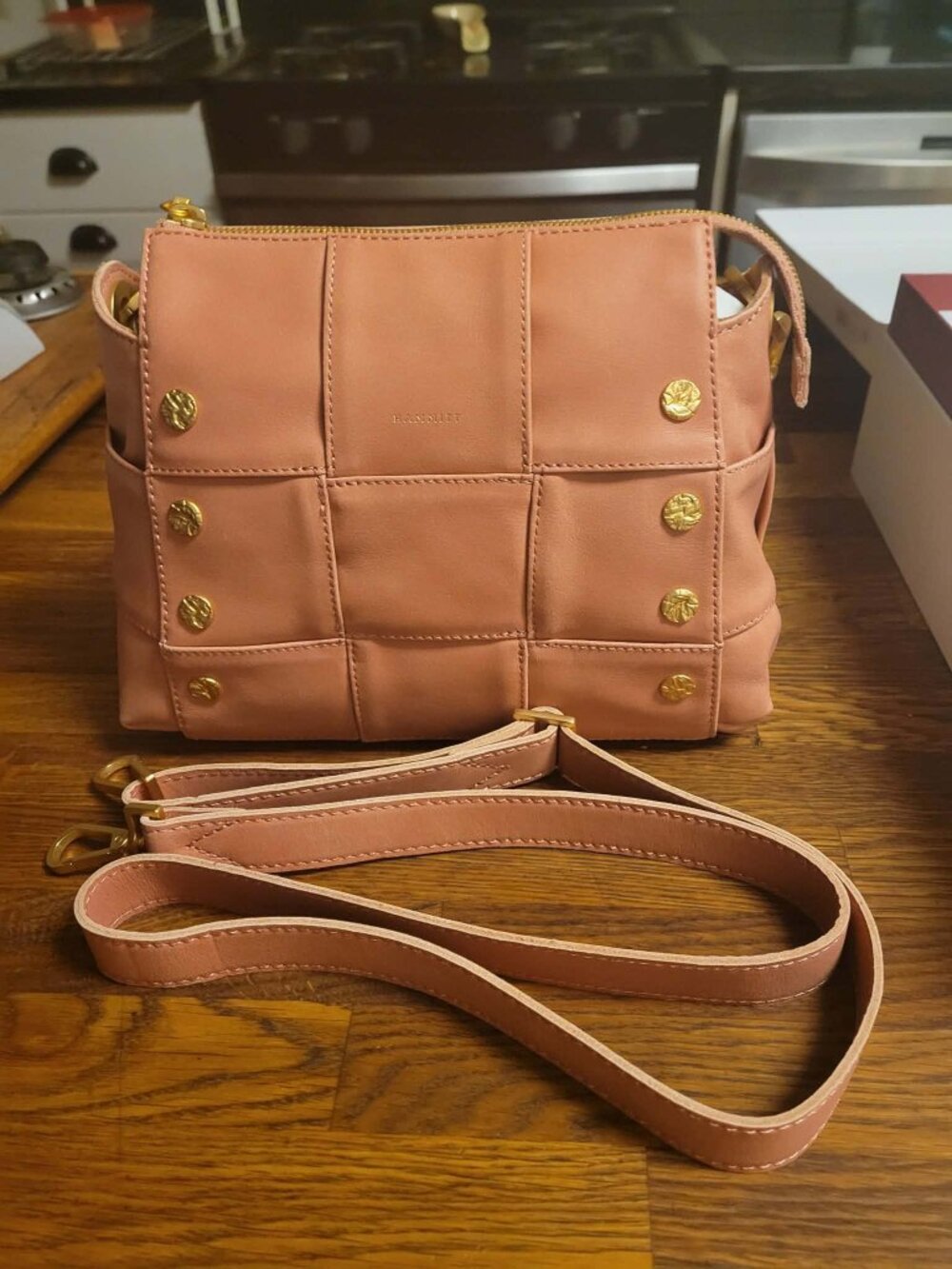 Hammitt Bryant Medium Bag Sorbet Pink Weave